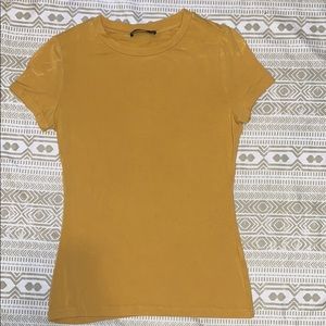 yellow shirt